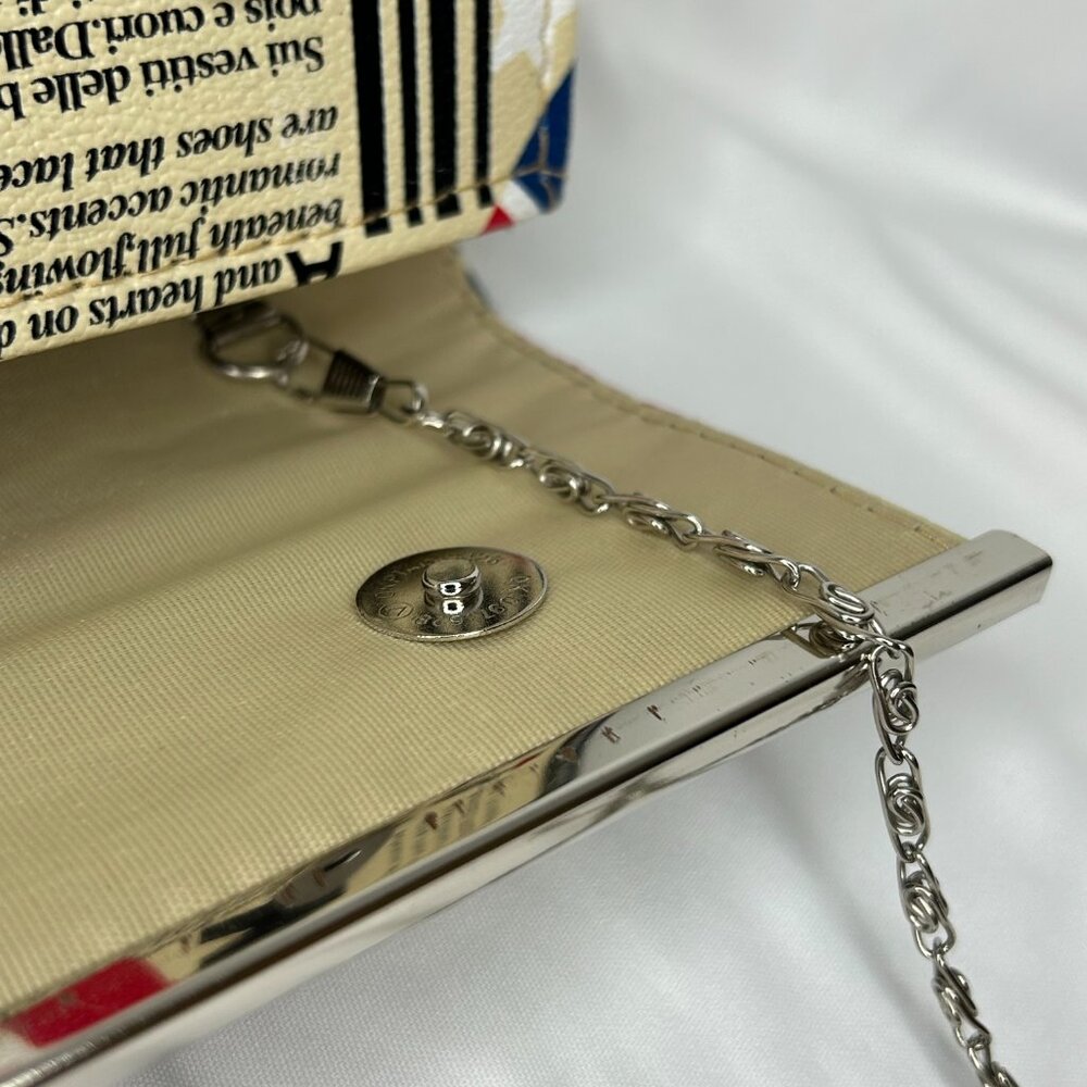 Depeche Mode New York Newsprint Traveler Clutch Shoulder Bag Purse New With Tag - Picture 8 of 16
